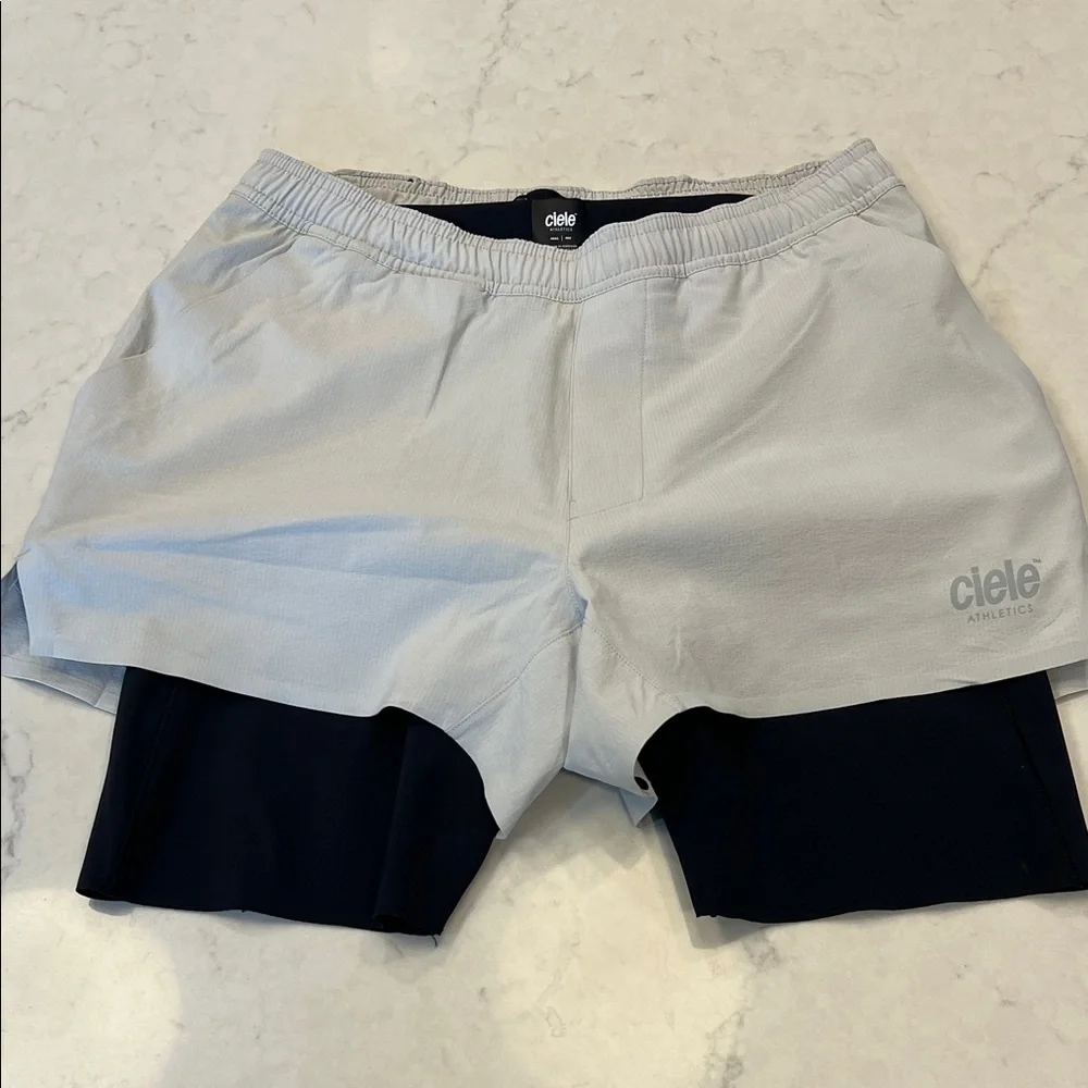 Ciele NEW WRKShort - Light Grey men's‎ short Size Small
